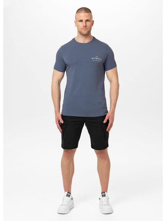 PITBULL PITBULL T-Shirt AUTOMATIC Niebieski Regular Fit