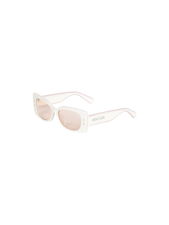Deni Cler Milano Deni Cler Milano Okulary przeciwsłoneczne T-DC-P004-E2-34-13-1 Biały