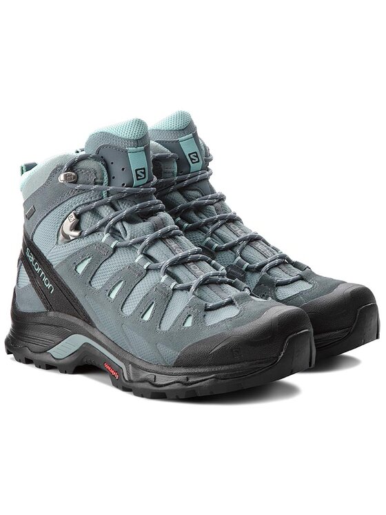 Salomon Trekkingschuhe Quest Prime Gtx W GORE TEX 404636 22 V0 Grau Modivo