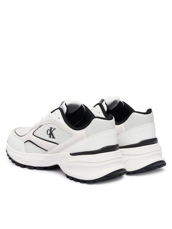 Calvin Klein Calvin Klein Snīkeri Hike Runner Mesh Mix Met Mg YW0YW02009 Balts