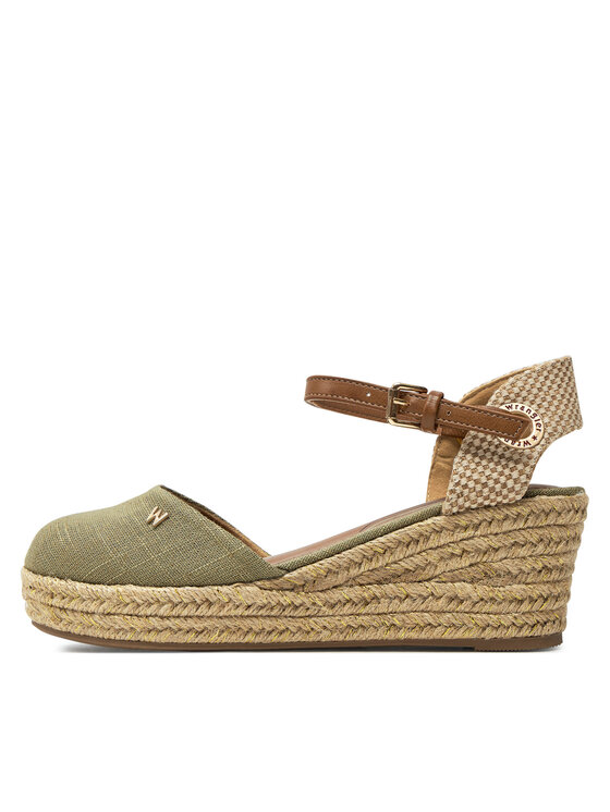 Wrangler Wrangler Espadrillid Bela Women Semi Wedge 20241055 Roheline