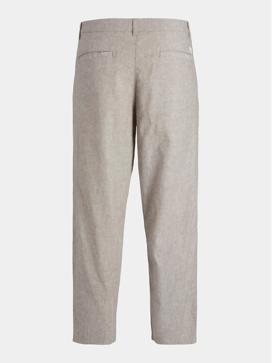 Jack&Jones Jack&Jones Spodnie materiałowe Bill 12248993 Szary Regular Fit