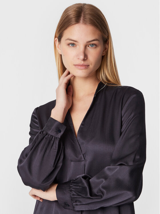 Peserico Peserico Každodenné šaty S02172 Tmavomodrá Regular Fit