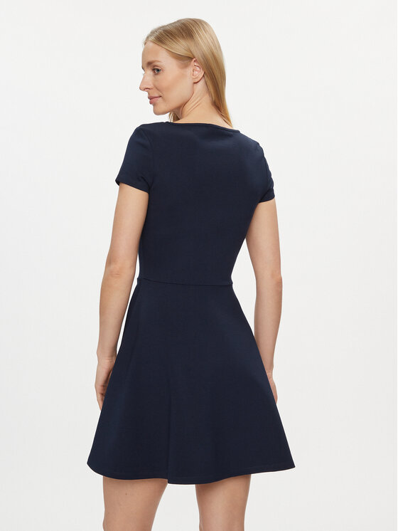 Tommy Jeans Tommy Jeans Vestito da giorno DW0DW17408 Blu scuro Slim Fit