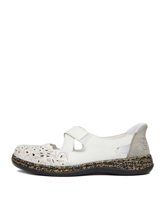 Rieker Rieker Pantofi CEO-46352-80 Alb