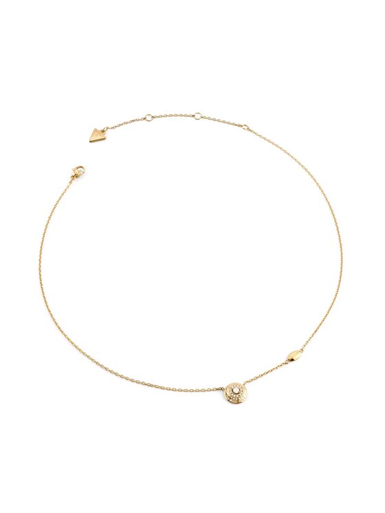Guess Guess Naszyjnik JUBN06287JW-YG Złoty