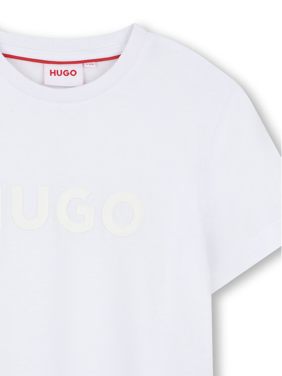 HUGO HUGO T-Shirt G00333 S Λευκό Regular Fit