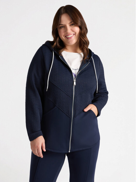 Fiorella Rubino Fiorella Rubino Felpa G828L008053N034 Blu A-Line Fit