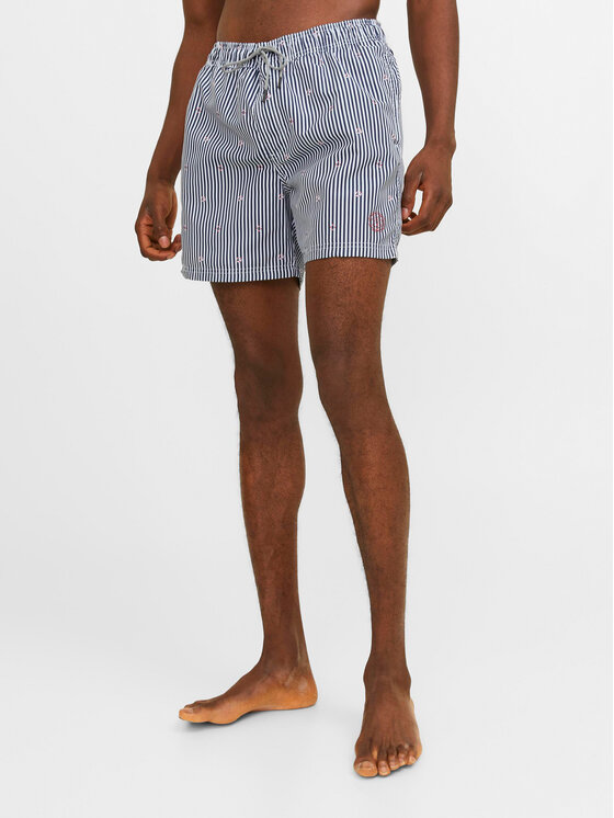 Férfi Úszónadrág Jack&Jones, Méret: S, Sötétkék, Fiji 12253240