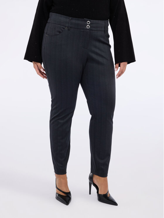 Fiorella Rubino Fiorella Rubino Pantaloni di tessuto P849L002261N013 Grigio Regular Fit