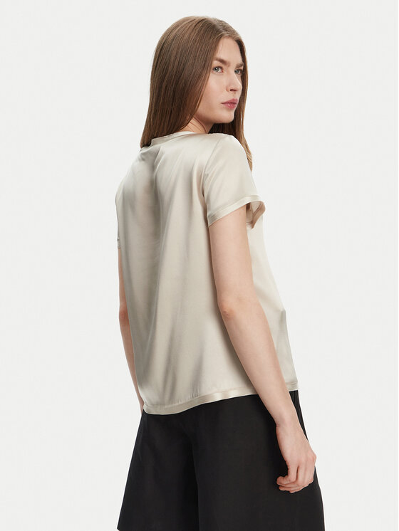 MAX&Co. MAX&Co. Majica 2516111063200 Bež Regular Fit