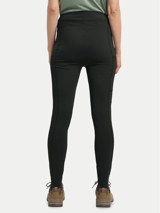 Jack Wolfskin Jack Wolfskin Легінси Klintal 1508901 Чорний Slim Fit