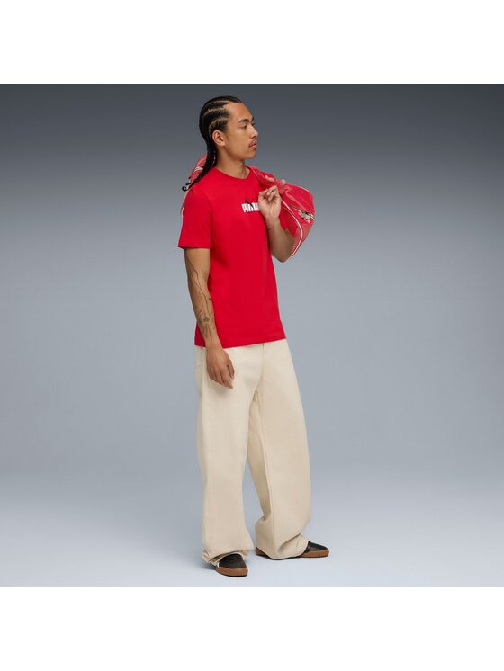 Puma Puma T-Shirt 688032 Czerwony Regular Fit