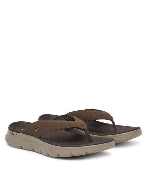 Skechers Skechers Σαγιονάρες Go Walk Flex Sandal-Vallejo 229202/CHOC Καφέ