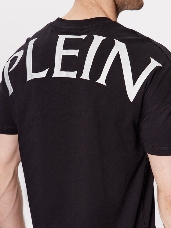 Plein Sport Plein Sport T-Shirt SACC MTK6031 SJY001N Czarny Regular Fit