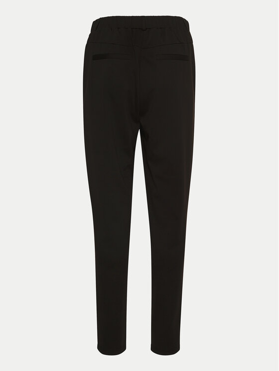 Kaffe Kaffe Штани з тканини Jenny 10508651 Чорний Regular Fit