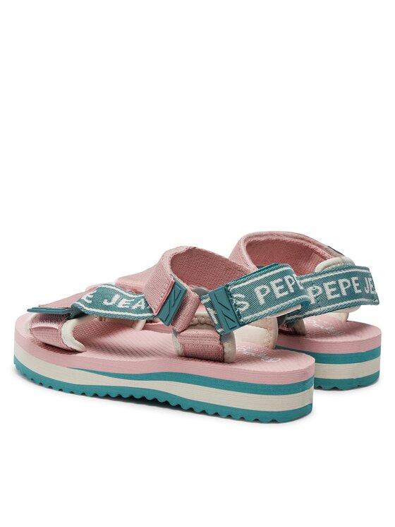 Pepe Jeans Pepe Jeans Sandały Pool Jelly G PGS70060 Różowy