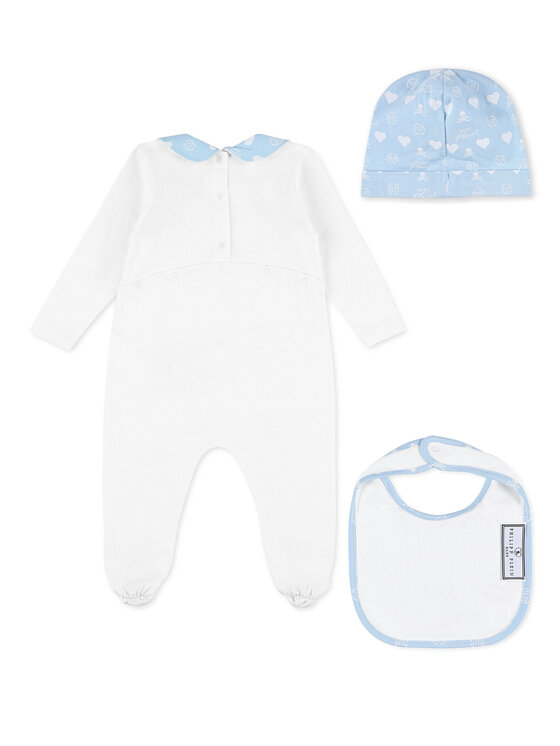 PHILIPP PLEIN PHILIPP PLEIN Completo per neonati 1673 Bianco