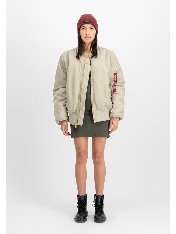 Alpha Industries Alpha Industries Kurtka bomber MA-1 Heritage Bomber Jacket Beżowy Core Fit