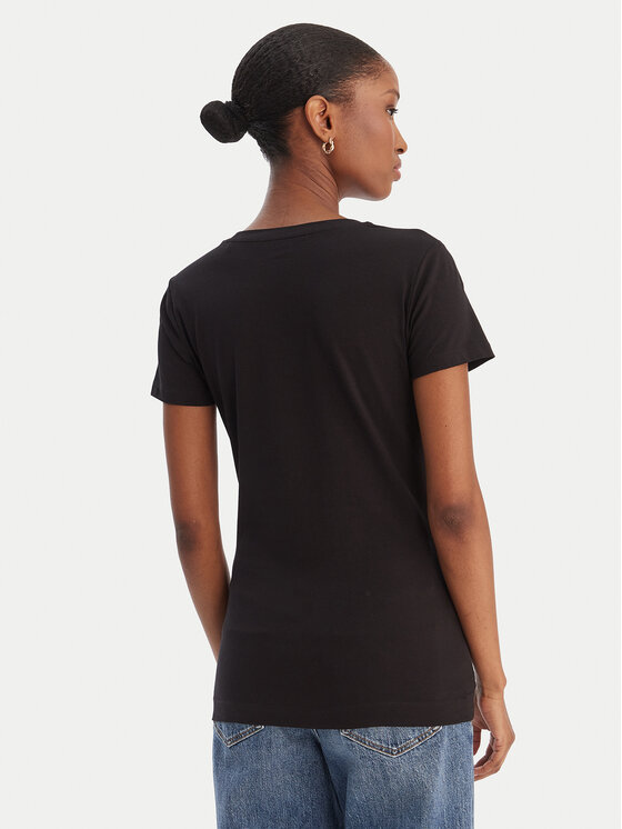 Guess Guess T-Shirt W6RI32 J1314 Schwarz Regular Fit