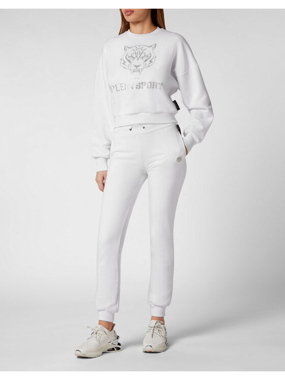 Plein Sport Plein Sport Longsleeve 13003 Bianco Regular Fit