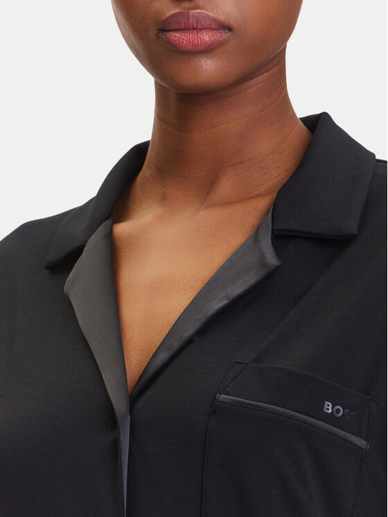 BOSS BOSS Maglietta del pigiama Sheen 50545588 Nero Relaxed Fit