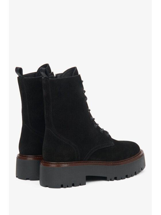 Estro Estro Μποτάκια ER00116050 Μαύρο