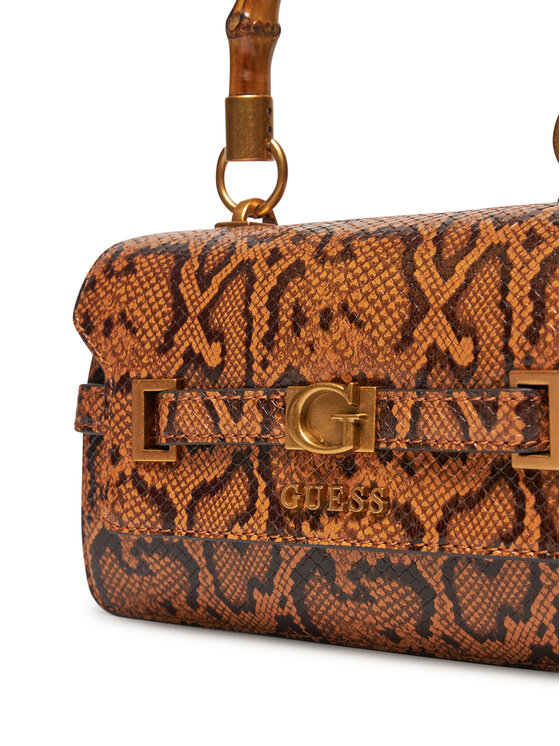 Guess Guess Дамска чанта Eire Small Bucket HWKP95 06200 Кафяв