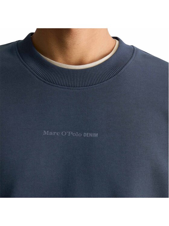 Marc O'Polo Denim Marc O'Polo Denim Bluza 31654 Granatowy Casual Fit