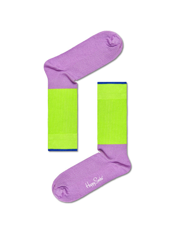Set de 2 perechi de șosete lungi unisex Happy Socks XZIP02-0200 Colorat