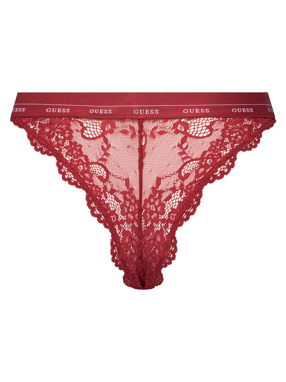 Guess Guess Brazílske nohavičky O4YE00 PZ01C Červená