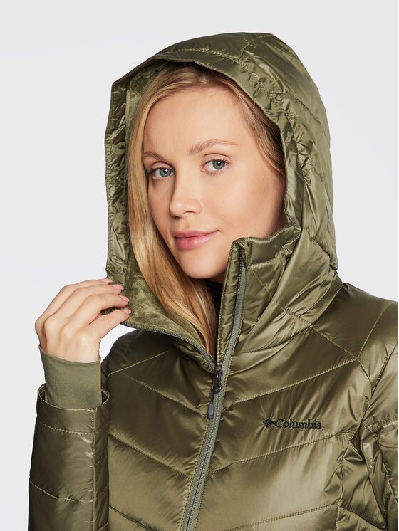 Columbia Columbia Bunda pro přechodné období Joy Peak 1982661 Zelená Regular Fit