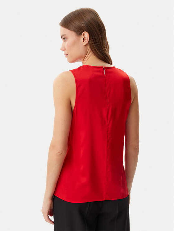 Calvin Klein Calvin Klein Топ K20K208190 Червоний Regular Fit