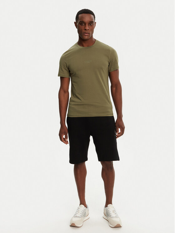 Guess Guess T-Shirt M2YI72 I3Z14 Πράσινο Regular Fit