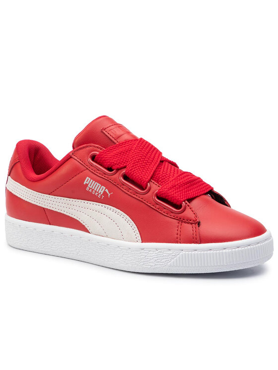 Puma basket 2025 heart junior burgundy