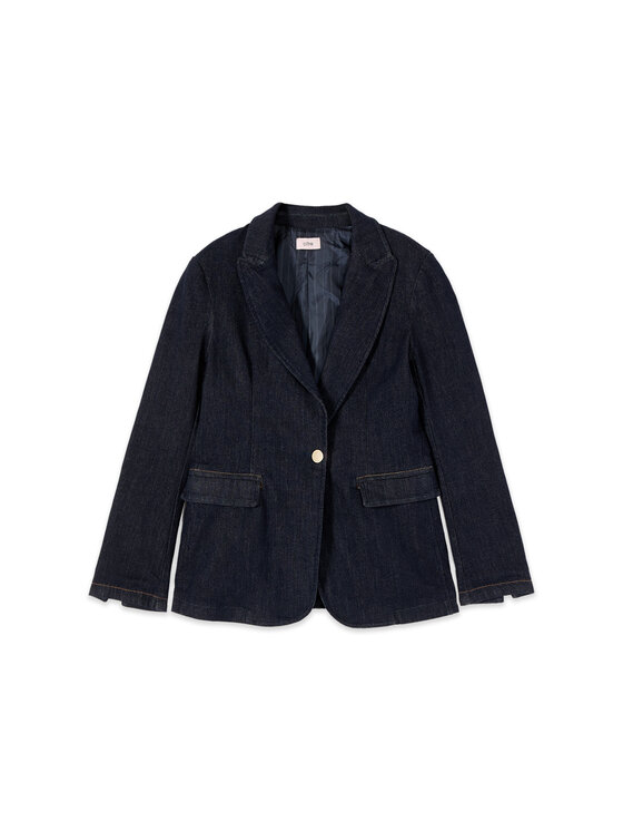 Oltre Oltre Marynarka R410R002480N034 Niebieski Slim Fit