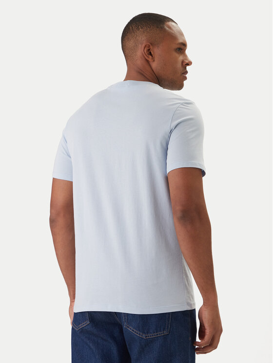 Calvin Klein Calvin Klein Tricou Logo 30s LV04LD230G Albastru celest Regular Fit