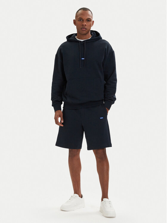 HUGO HUGO Szorty sportowe Nasensio 50522364 Granatowy Regular Fit