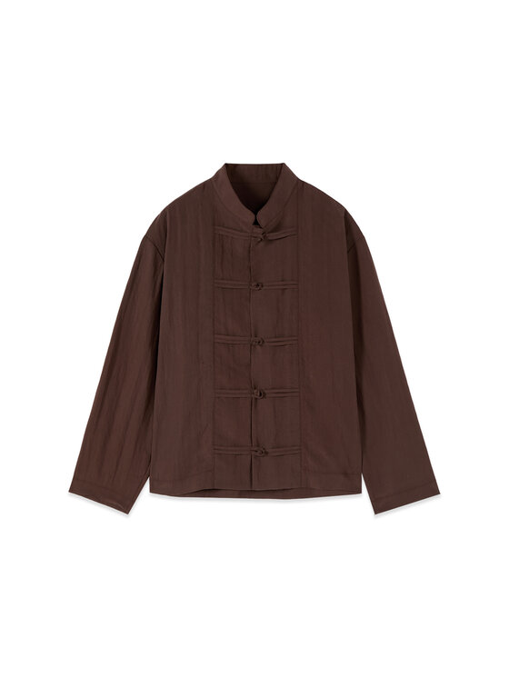 Oltre Oltre Giacca da abito R023J000372N032 Marrone Baggy Fit