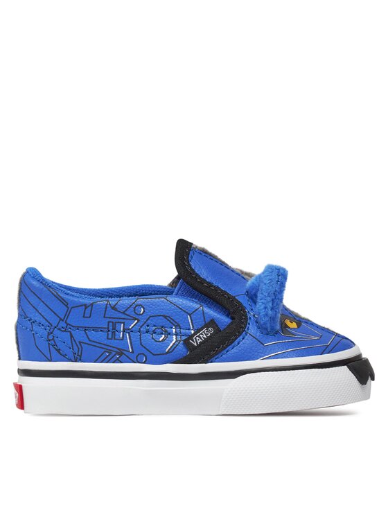 Vans Tenis Superge Slip-On V Cyber Wolf VN000BVDY311 Siva