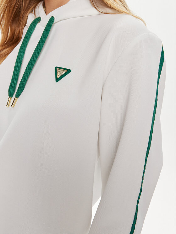 Guess Guess Bluză V4GQ01 KBFB2 Verde Regular Fit
