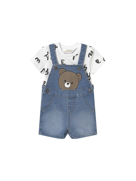 Mayoral Mayoral Completo T-shirt e pantaloncini 1622 Blu Regular Fit