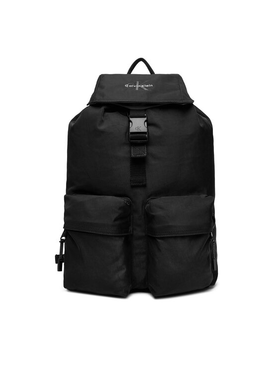 Calvin Klein Calvin Klein Batoh Bold Flap Backpack LV04D3270G Černá