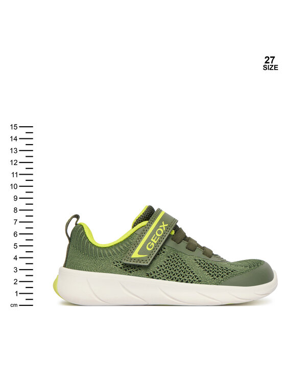 Geox Geox Αθλητικά J Foot-Run Boy J65PDB 06K9J C0914 M Πράσινο