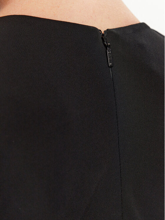 PINKO Pinko Koktejlové šaty 102057 A17I Černá Slim Fit