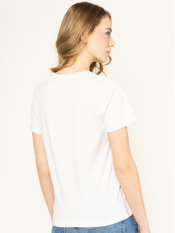 T-shirt Kara PL504341 Bianco Regular Fit
