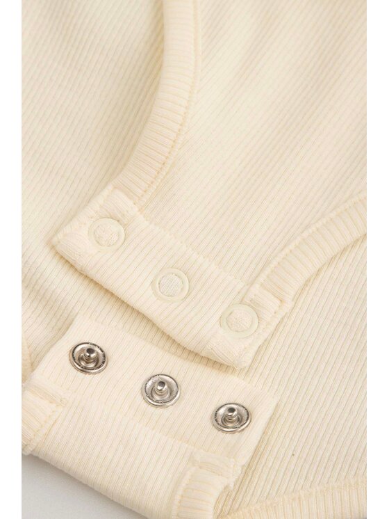 Coccodrillo Coccodrillo Dětské body WC6112201GGJ-003 Écru Regular Fit