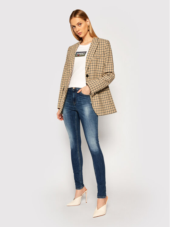 Tommy Jeans Tommy Jeans Skinny Fit Jeans Nora DW0DW09023 Dunkelblau Skinny Fit