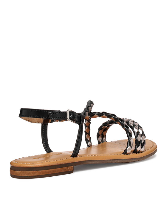 Geox Geox Sandale D Sozy S D65LXA 0KFKY C0067 Negru