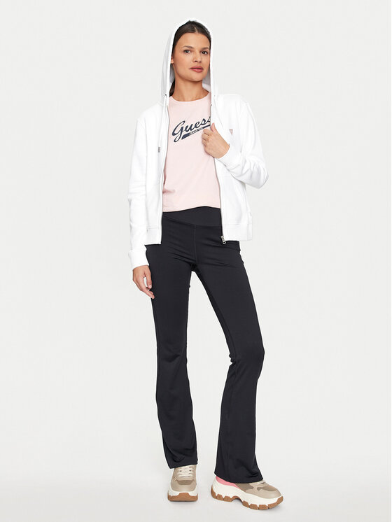 Guess Jeans Guess Jeans Sweatshirt W4YQ03 KC811 Weiß Regular Fit